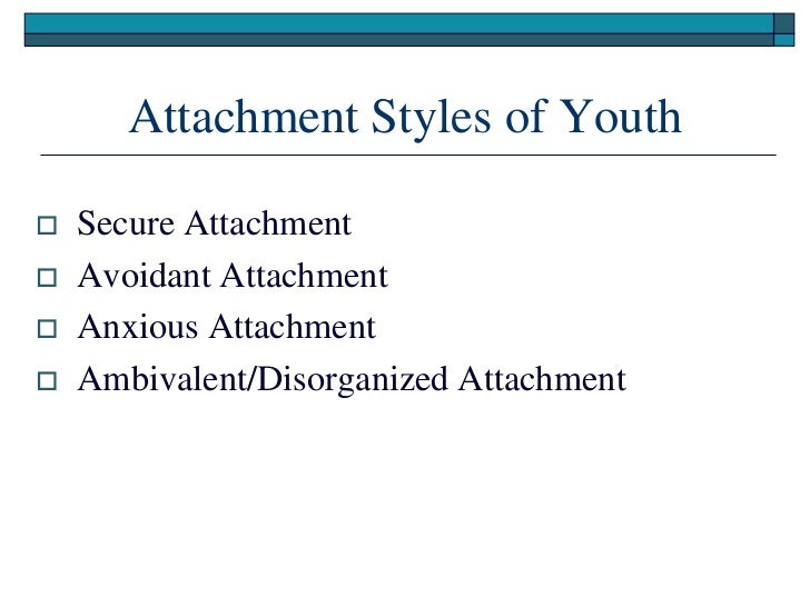 dating someone with attachment disorder
